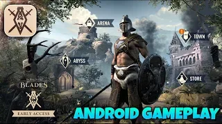 THE ELDER SCROLL BLADES - ANDROID GAMEPLAY ( EARLY ACCESS )