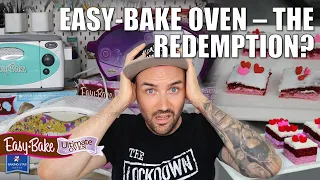 British Baker Tries AGAIN to Bake with Easy-Bake Oven | Easy Bake Oven: The Sequel | Redemption Arc?