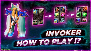 🔥 Dota 1 / NEW - How to Play INVOKER ? BUILD #1 ОТВЕТ ТУТ!