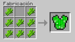 MINECRAFT pero CRAFTEAMOS ARMADURA DE CUALQUIER BLOQUE 😱💎 MINECRAFT ALEATORIO