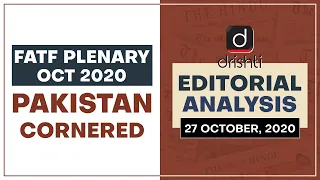 FATF Plenary Oct 2020: Pakistan cornered l Editorial Analysis - Oct.27, 2020