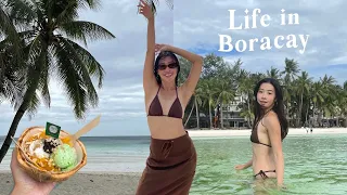 Life in Boracay | chill mornings at the beach, quality time with my brothers, yummy food!