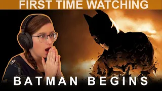 BATMAN BEGINS (2005) - FIRST TIME WATCHING! - movie reaction!