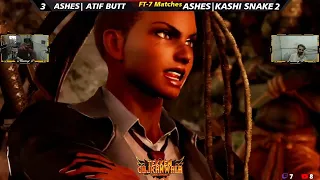 [FT7] Atif Butt (Master Raven) VS Kashi Snake (Fahkumram) Tekken 7 Pakistan