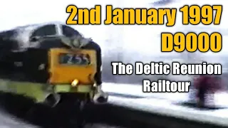 Deltic D9000 Grantham Station - 02/01/97