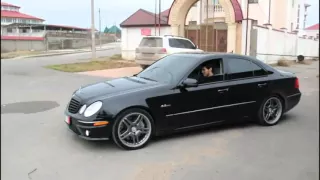 Mercedes E63 двойной дрифт валят