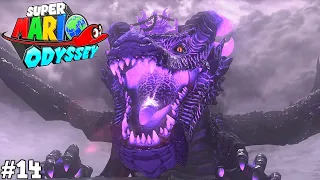 Super Mario Odyssey Gameplay (Nintendo Switch) Part 14 - Cookatiel & Ruined Dragon Boss Fight