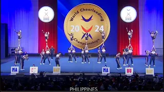 Team Philippines Coed Premier ICU Cheerleading Semi Finals 2024