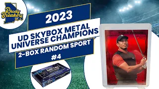 2023 UD Skybox Metal Universe Champions 2-box RS #4