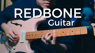 redbone on guitar - melody, chords and improv