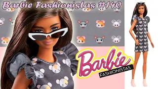 Barbie Fashionistas #140/Review/Обзор и распаковка куклы