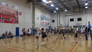 949 18 Black  -vs-  Seaside 18 -   SCVA Volleyball 11-18-17  - DiegoNick