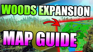 TARKOV WOODS EXPANSION MAP GUIDE + Woods 12.9 Map Download ( EFT Woods Expansion Explained)