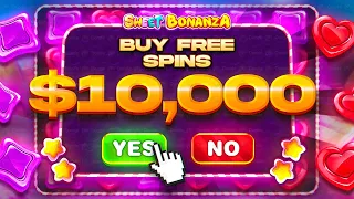 SENDING $10,000 BONUS BUY On SWEET BONANZA!! (HUGE PROFITS)