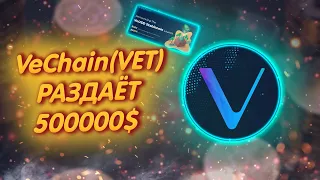 VeChain (VET) ЗАПУСКАЕТ СВОЙ СТАБИЛЬНЫЙ КОИН И РАЗДАЁТ 550000$ ЛЮБОМУ, КТО ЗАХОЧЕТ!