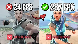 🔧 VALORANT: HOW TO BOOST FPS AND FIX FPS DROPS / STUTTER 🔥 | Low-End PC ✔️