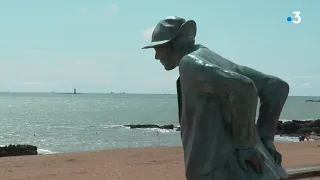 Saint-Nazaire : la célèbre plage de Mr Hulot