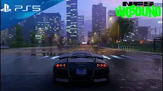 Chill and Relaxing Night Drive | Need for Speed Unbound (PS5) Gameplay | 4K HDR