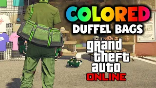 MODDED DUFFEL BAGS - HUSKY_70 JOBS | GTA ONLINE 1.63 SAVE METHOD