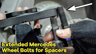 Extended Mercedes Wheel Bolts for 15mm Wheel Spacers | BONOSS Mercedes-Benz Aftermarket Accessories