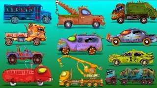my little tv scary street vehicles (remake) #scaryvehicles