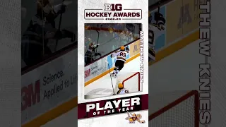 Matthew Knies: 2023 Big Ten Hockey Player of the Year