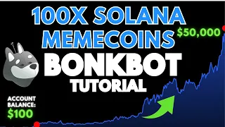 How to Trade Solana Meme Coins Bonk Bot Tutorial (Hidden Secrets)