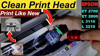 Epson Printer Printhead Cleaning (Print Like New).