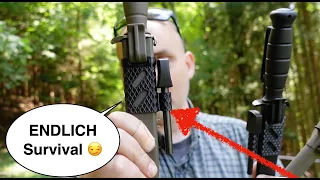Glock Feldmesser wird nun zum ECHTEN ✌️ Survival Messer mit Feuerstahl 😏