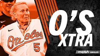 Brooks Robinson honored at Camden Yards, throws out first pitch