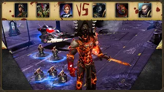 WH40k: Dawn of War 2 - 3v3 | Takeshi + Specialist + boogeyman [vs] Constantine + Panda + miggs