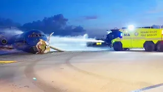 Landing Gear Fails on Flight to Miami