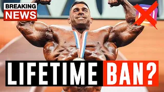 BREAKING! Derek Lunsford 2023 Mr Olympia "PERMANENTLY SUSPENDED" by IG? 😳