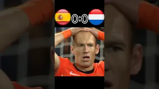 2010 World Cup Final Spain vs Netherlands #vibe #football #shorts