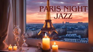 Cozy Paris Night Jazz in Winter 🎵 Smooth Tender Relaxing Piano Jazz  for Study, Sleep Tight, Chill 🗼