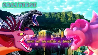 Shenzi And Shin Godzilla Vs. Bowser