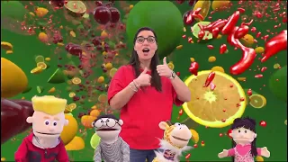 FRUTAS Y VERDURAS CANCIÓN, Canciones Infantiles para niños -Canta Conmigo, Música para niños -Vídeos