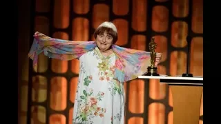 Agnès Varda receives an Honorary Award at the 2017 Governors Awards