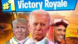 Presidents Tries The New Fortnite The Floor is LAVA Update !