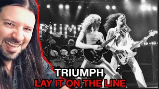 REACTION! TRIUMPH Lay It On The Line LIVE US Festival 1983