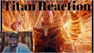 Avengers Infinity War - Titan Fight Scene Reaction