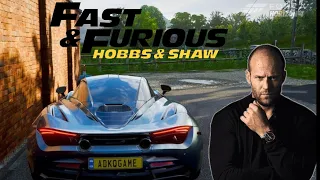 FAST AND FURIOUS : HOBBS AND SHAW | MCLAREN 720S FH4