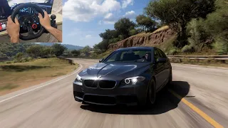 BMW M5 - Forza Horizon 5 | Logitech G29 gameplay | VA STAR GAMES