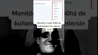 144hz Monitör Aldım Diye Sevinirsin