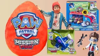 Щенячий Патруль ОГРОМНОЕ ЯЙЦО с сюрпризами  PAW PATROL Mission SURPRISE GIANT EGG