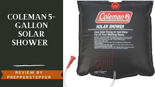 Coleman 5 Gallon Solar Shower Review