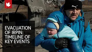 Irpin evacuation: Timeline of key events as the Ukrainian city has come under Russian attack