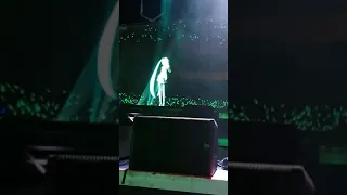 Hatsune Miku's english greeting in London 2020 *BARRIER VIP VIEW*