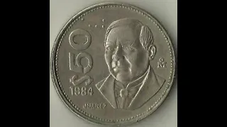 50 PESOS 1984 (Benito Juarez)