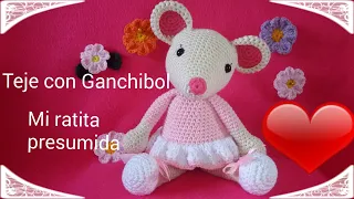 Ratita presumida // Teje con GanchiBol // Tutorial paso a paso amigurumi